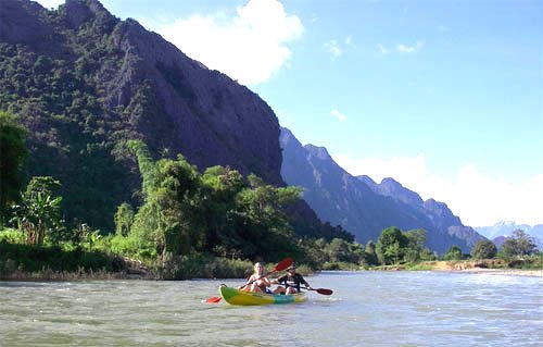 Vang Vieng Kayaking