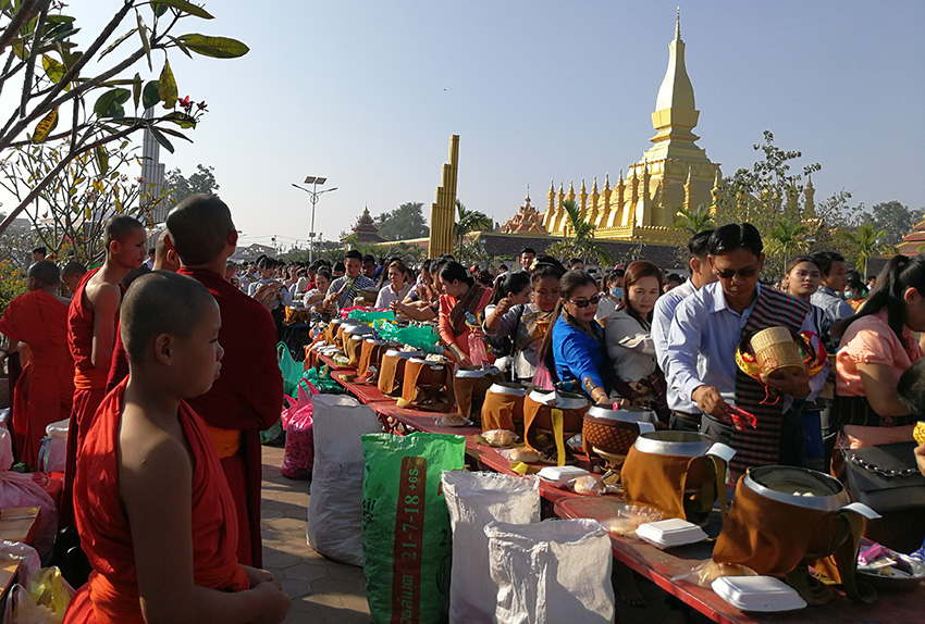 That Luang Festival or Boun That Luang